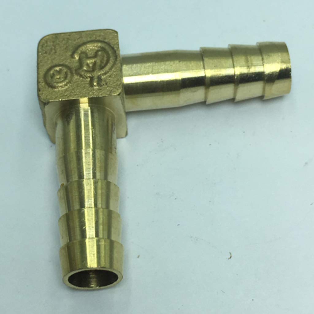 Amazon | Homyl ホースID /ホースバーブ90度L直角エルボユニオン真鍮